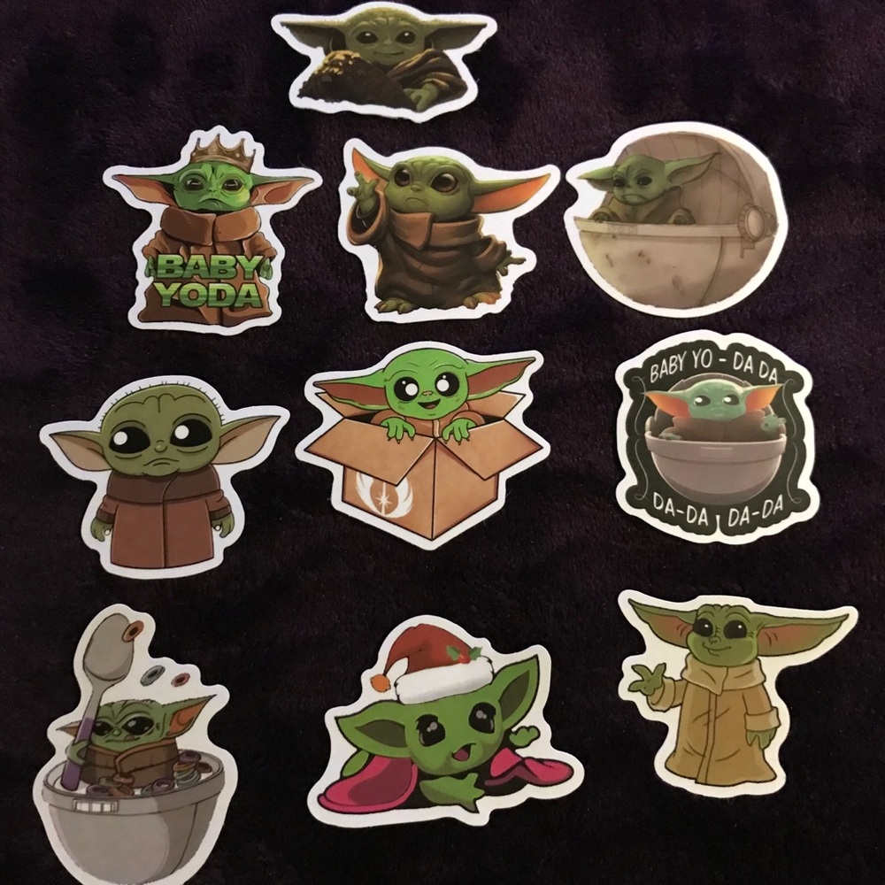 Baby Yoda Stickers